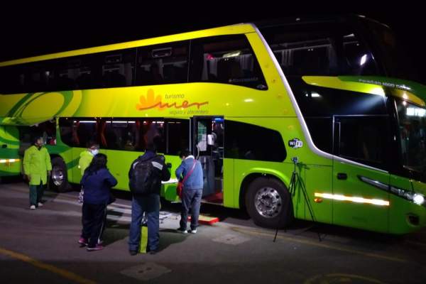 Boleto de Bus Nocturno Puno a Cusco (Zona VIP - 1er Piso Asiento 160°)